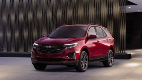 2022 Chevrolet Equinox on display