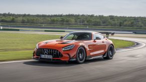 The Mercedes-AMG GT Black Series is the ultimate version of the GT sports car.