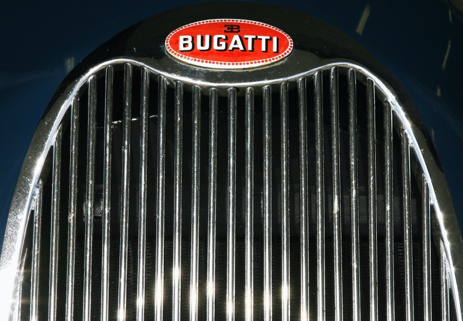 Vintage Bugatti Badge