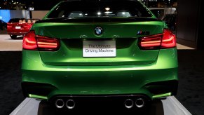 2021 BMW M3 is on display at the 110th Annual Chicago Auto Show