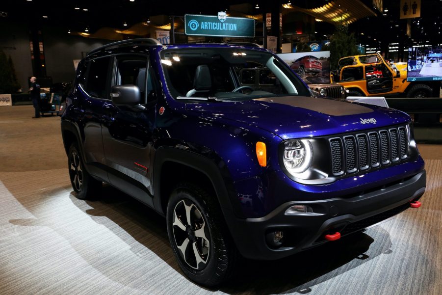 2020 Jeep Renegade is on display at the 112th Annual Chicago Auto Show