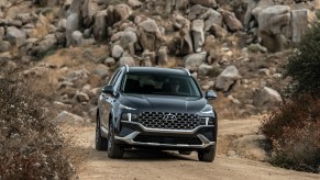 The 2021 Hyundai Santa Fe is the brand's newest SUV.