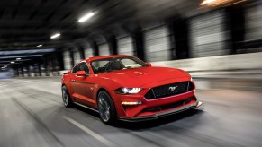 The Ford Mustang GT Performance Pack Level 2 is the best-performing GT model.