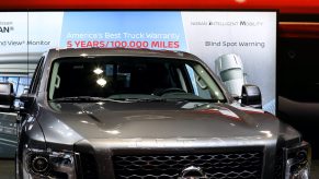 2019 Nissan Titan XD Pro 4X is on display at the 111th Annual Chicago Auto Show