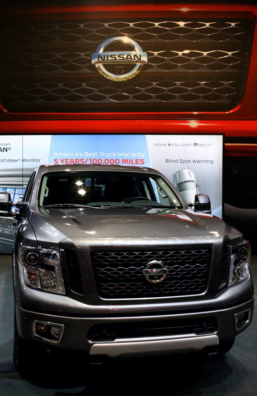 2019 Nissan Titan XD Pro 4X is on display at the 111th Annual Chicago Auto Show