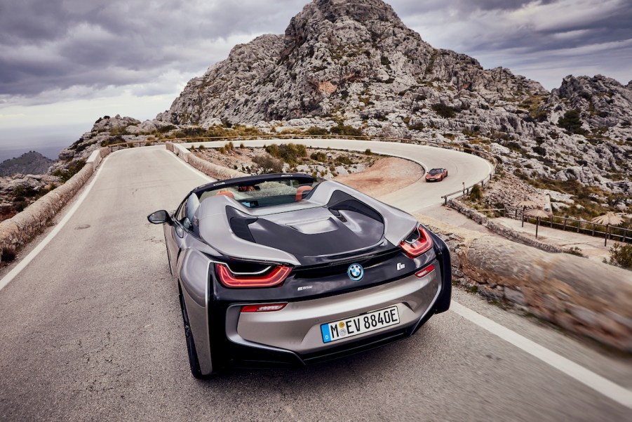 The BMW i8 was BMW's all-electric supercar.