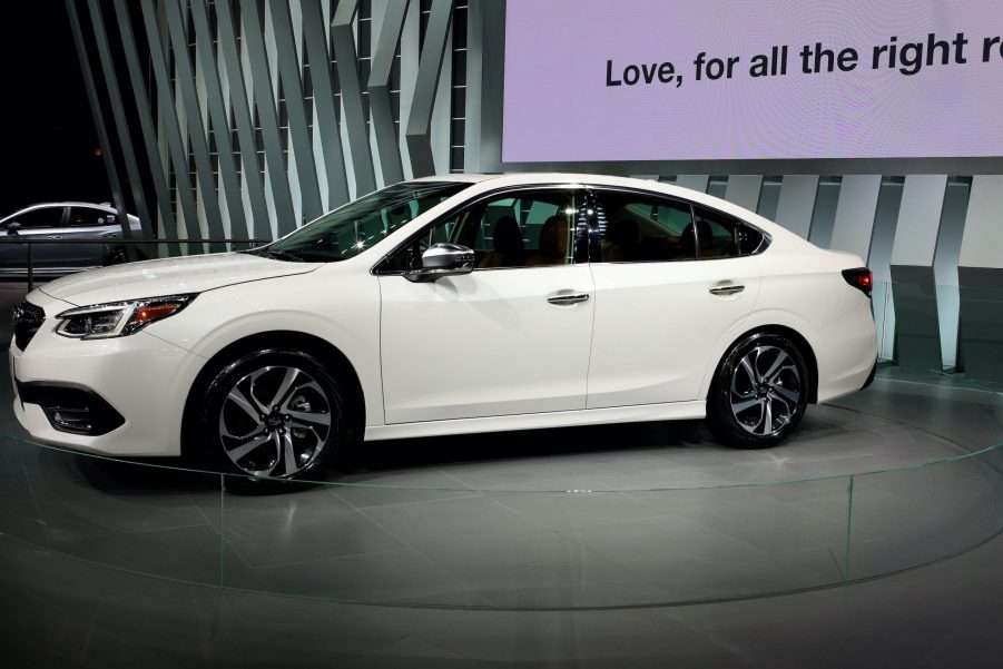 2020 Subaru Legacy is on display at the 111th Annual Chicago Auto Show