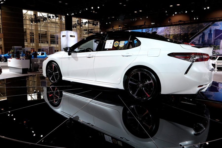 2019 Toyota Avalon is on display at the 110th Annual Chicago Auto Show