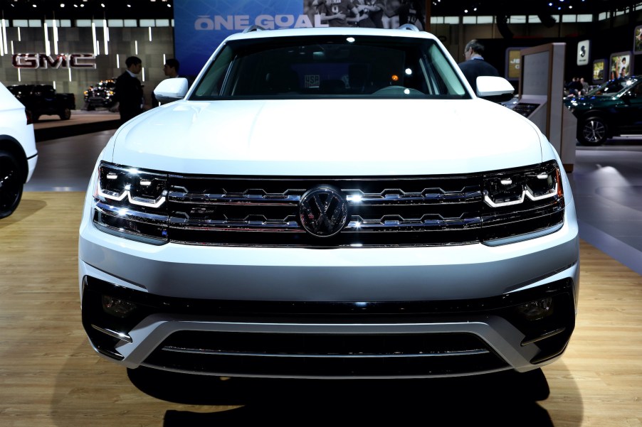 2019 Volkswagen Atlas is on display at the 111th Annual Chicago Auto Show