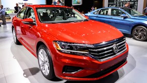 Volkswagen Passat seen at the New York International Auto Show