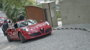 attends the Vanity Fair Campaign Hollywood Alfa Romeo Ride and Drive luncheon