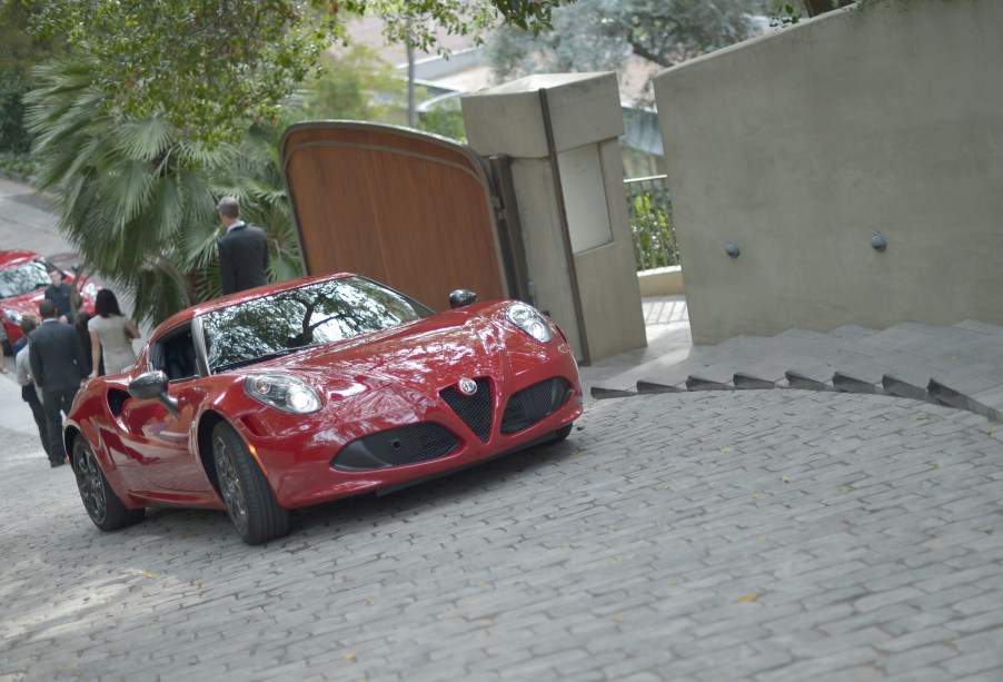 attends the Vanity Fair Campaign Hollywood Alfa Romeo Ride and Drive luncheon