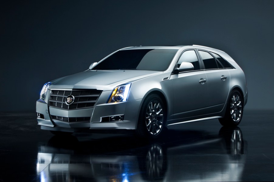 A 2014 Cadillac CTS Sport Wagon