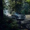 2021 Mazda CX-9 on a road through the woods