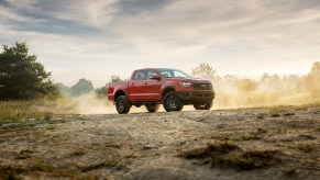 The 2021 Ford Ranger on the trails