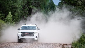 2020 GMC Acadia AT4 on the trails