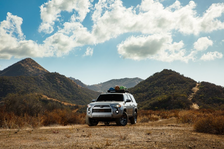 2021 Toyota 4Runner in the wilderness