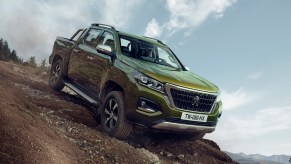 2021 Peugeot Landtrek on mountain