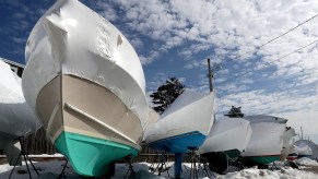 Boat shrink wrap