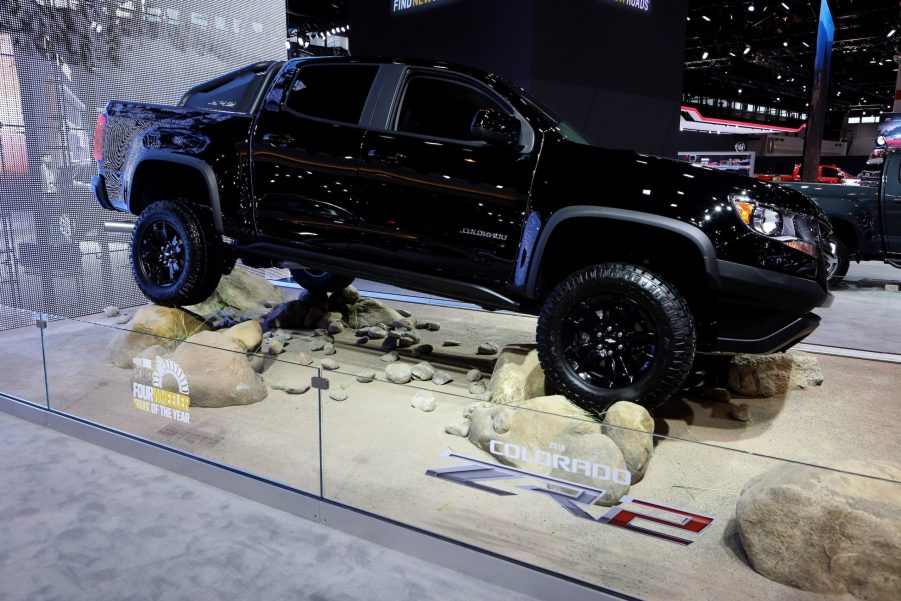 2018 Chevrolet Colorado ZR2 is on display at the 110th Annual Chicago Auto Show