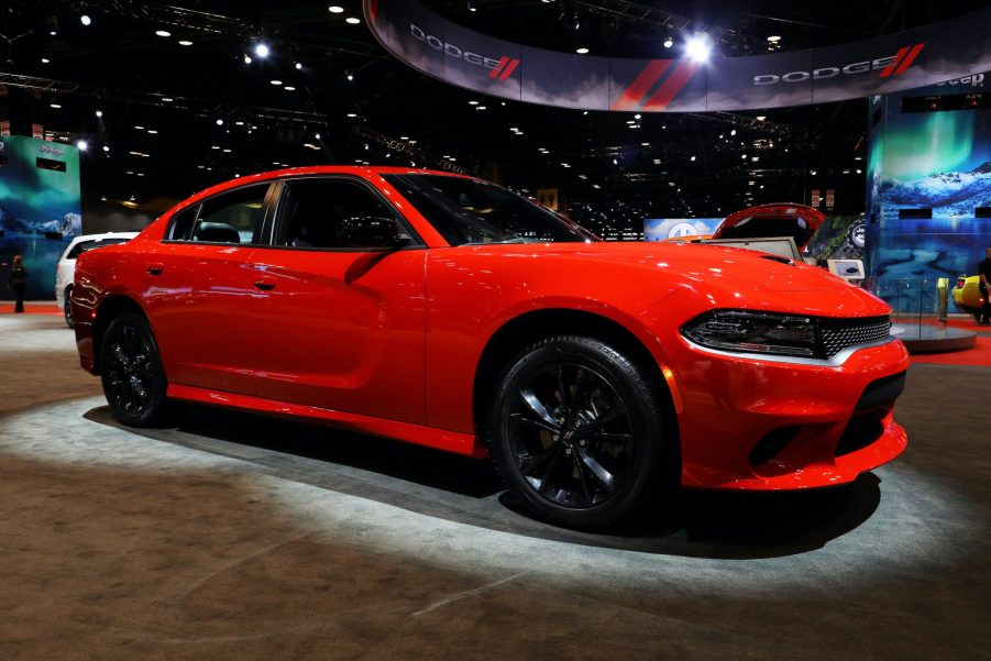 2020 Dodge Charger is on display at the 112th Annual Chicago Auto Show at McCormick Place