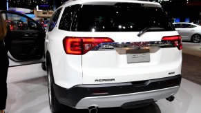 2017 GMC Acadia is on display at the 109th Annual Chicago Auto Show at McCormick Place