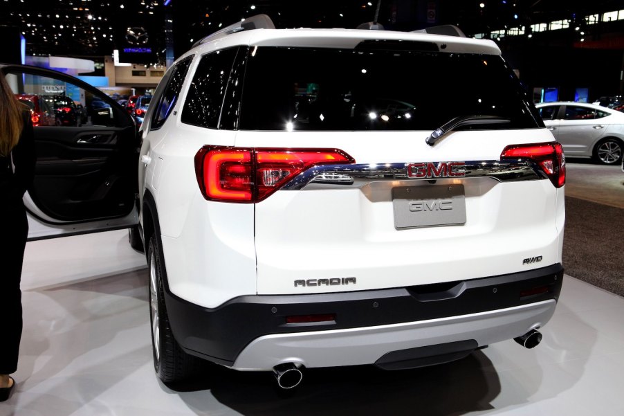 2017 GMC Acadia is on display at the 109th Annual Chicago Auto Show at McCormick Place