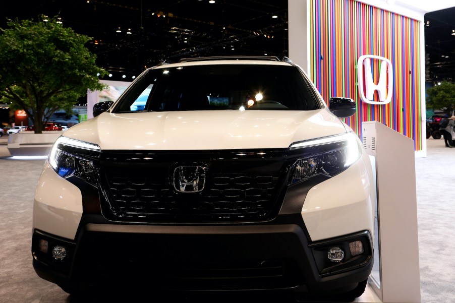 2020 Honda Passport is on display at the 112th Annual Chicago Auto Show