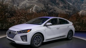 The Hyundai Ioniq is shown at AutoMobility LA