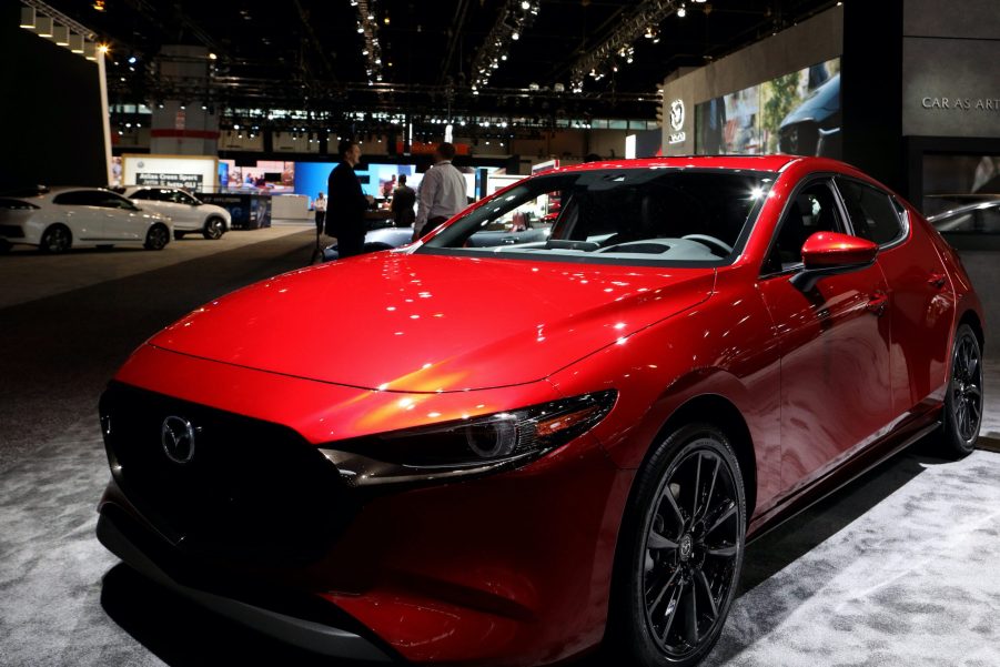 2020 Mazda3 is on display at the 112th Annual Chicago Auto Show