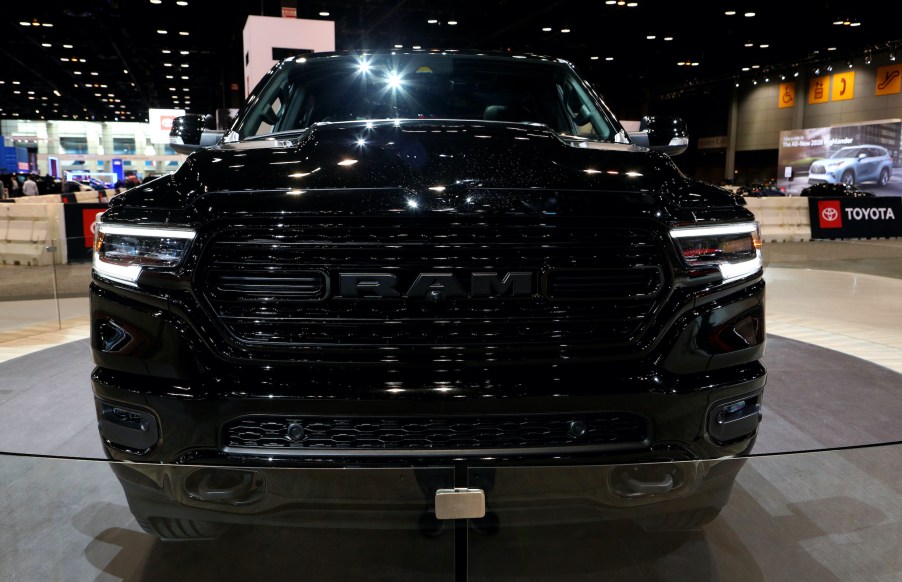 2020 RAM 1500 is on display at the 112th Annual Chicago Auto Show at McCormick Place