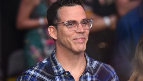 Steve-O seen attending a UFC event