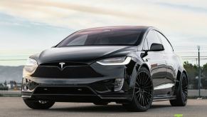 A black custom T Sportline Model X T Largo Edition. Number 13 of 20