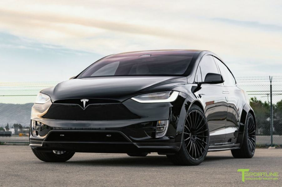 A black custom T Sportline Model X T Largo Edition. Number 13 of 20