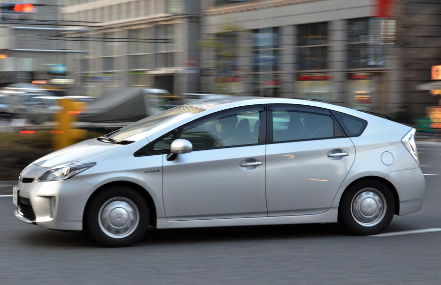 Toyota Prius driving