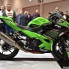 Kawasaki Ninja 400 Performance Edition at ExCel on February 14, 2020, in London, England.