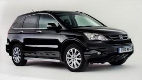 A black 2010 Honda CR-V