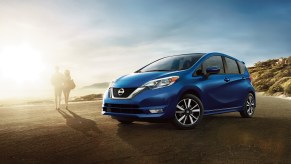 A 2019 Nissan Versa Note hatchback