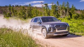 The 2020 Hyundai Palisade off-roading