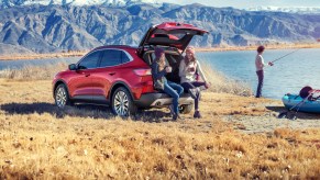 2021 Ford Escape in the mountains