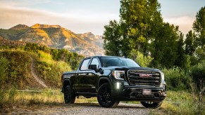 2021 GMC Sierra in the valley