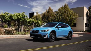 2021 Subaru Crosstrek Hybrid driving