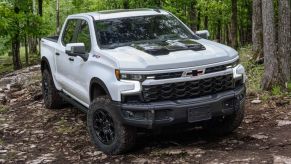 The 2023 Chevy Silverado off-roading