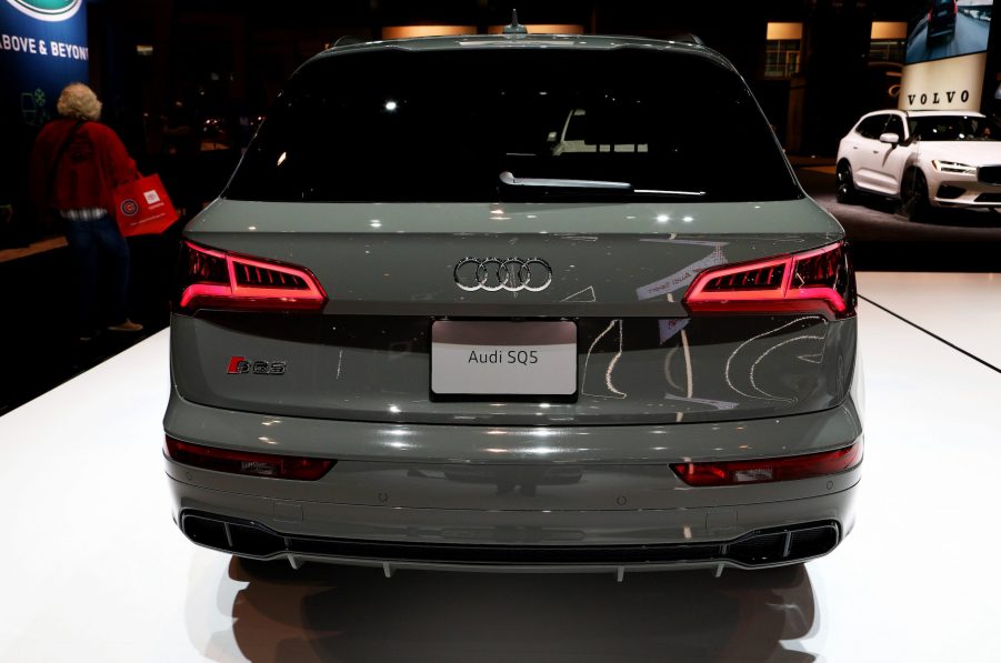 2019 Audi SQ5 is on display at the 111th Annual Chicago Auto Show at McCormick Place