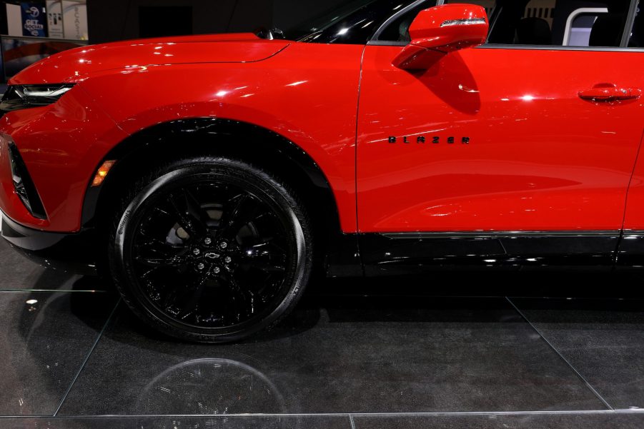 2019 Chevrolet Blazer is on display at the 111th Annual Chicago Auto Show