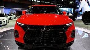 2019 Chevrolet Blazer is on display at the 111th Annual Chicago Auto Show