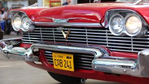 A red 1958 Plymouth Fury was used in the horror movie Christine.