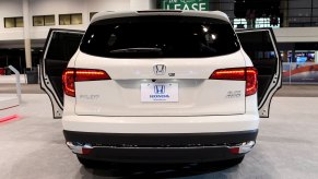 2017 Honda Pilot is on display at the 109th Annual Chicago Auto Show at McCormick Place