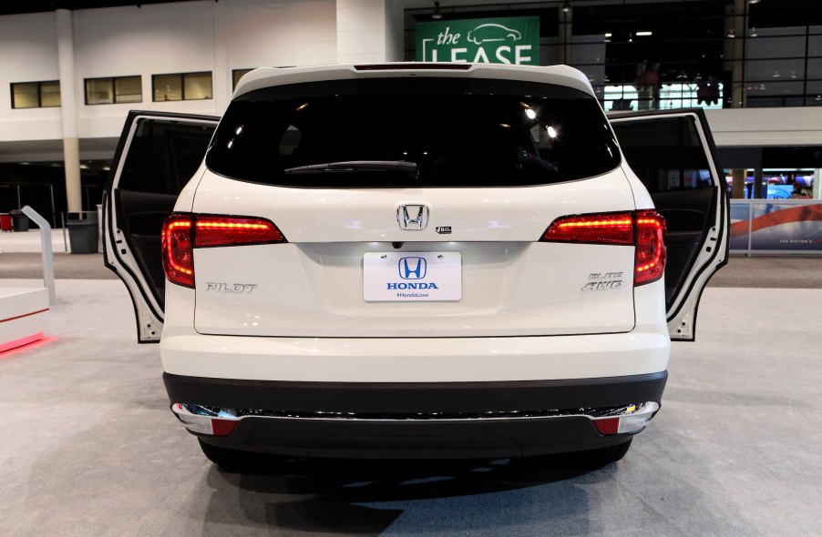 2017 Honda Pilot is on display at the 109th Annual Chicago Auto Show at McCormick Place