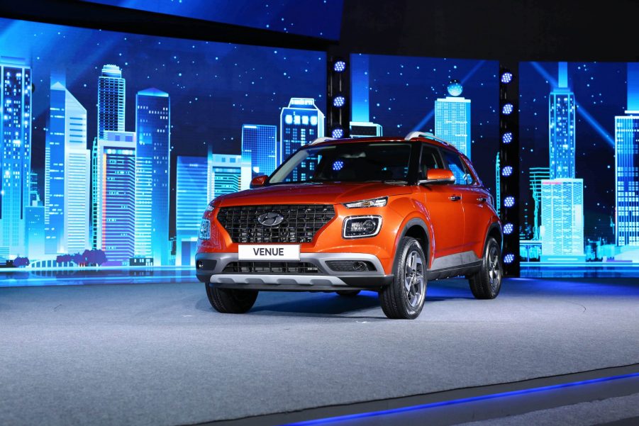 Hyundai Motor India Ltd. launched India’s first-ever fully connected SUV, Hyundai Venue at Andaz Hotel, Aerocity